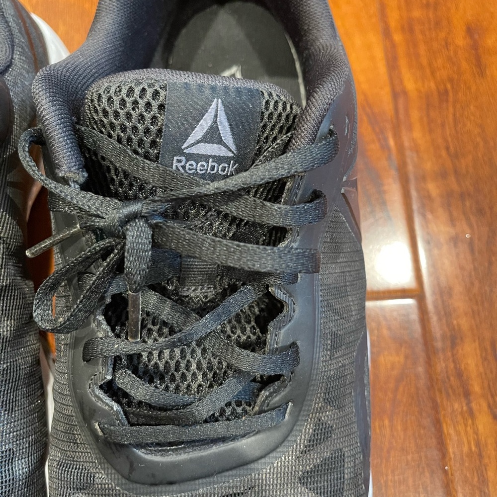 Reebok Black Patterned Sneakers - Picture 2 of 7